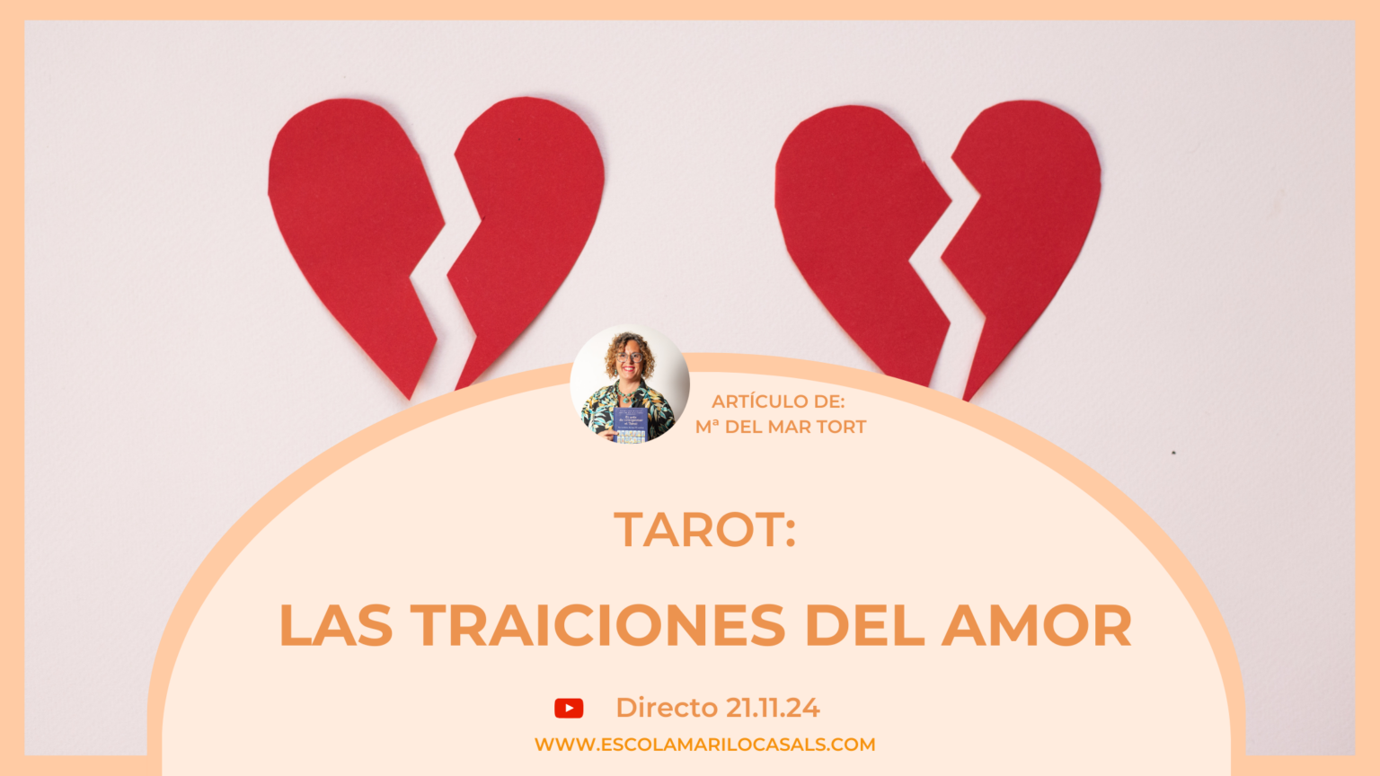 TAROT LAS TRAICIONES DEL AMOR Escola Mariló Casals