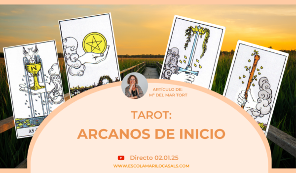 María del Mar nos habla ampliamente de los arcanos de inicio en el Tarot.