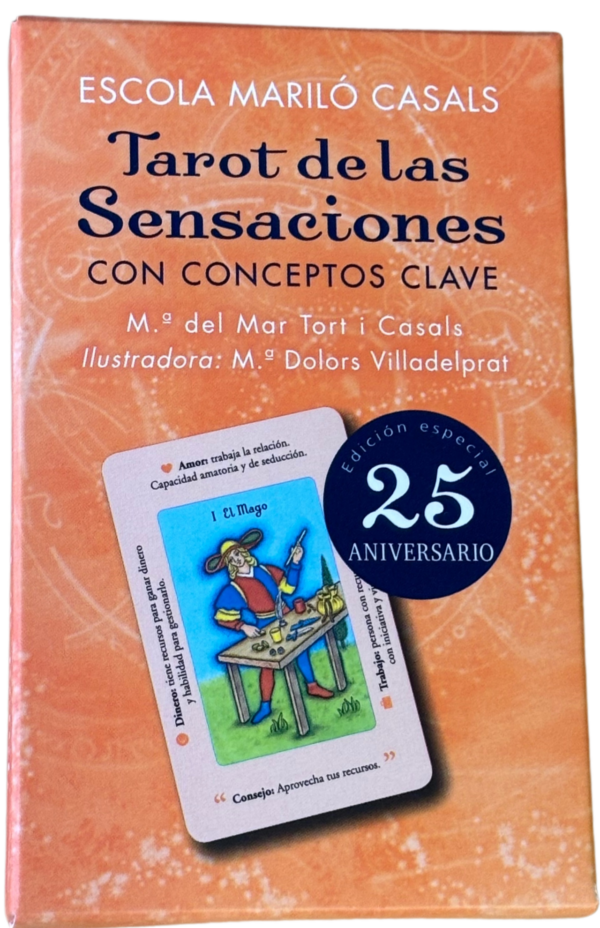 Tarot de las Sensaciones con conceptos clave